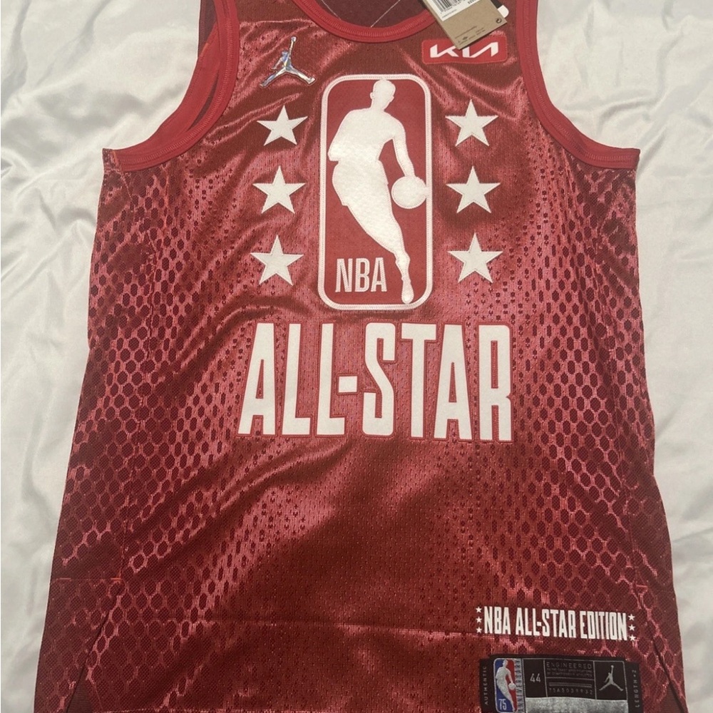🔥🔥 Luka Dončić 2022 NBA All-Star Jersey | Authentic Jordan Red | Size 44🔥🏀